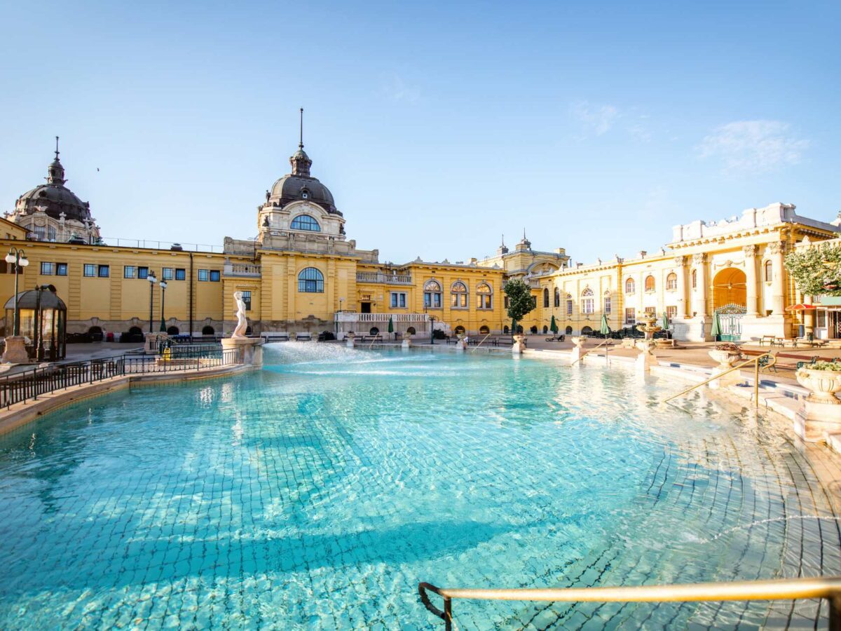 Voyage à Budapest en Hongrie - les bains chauds